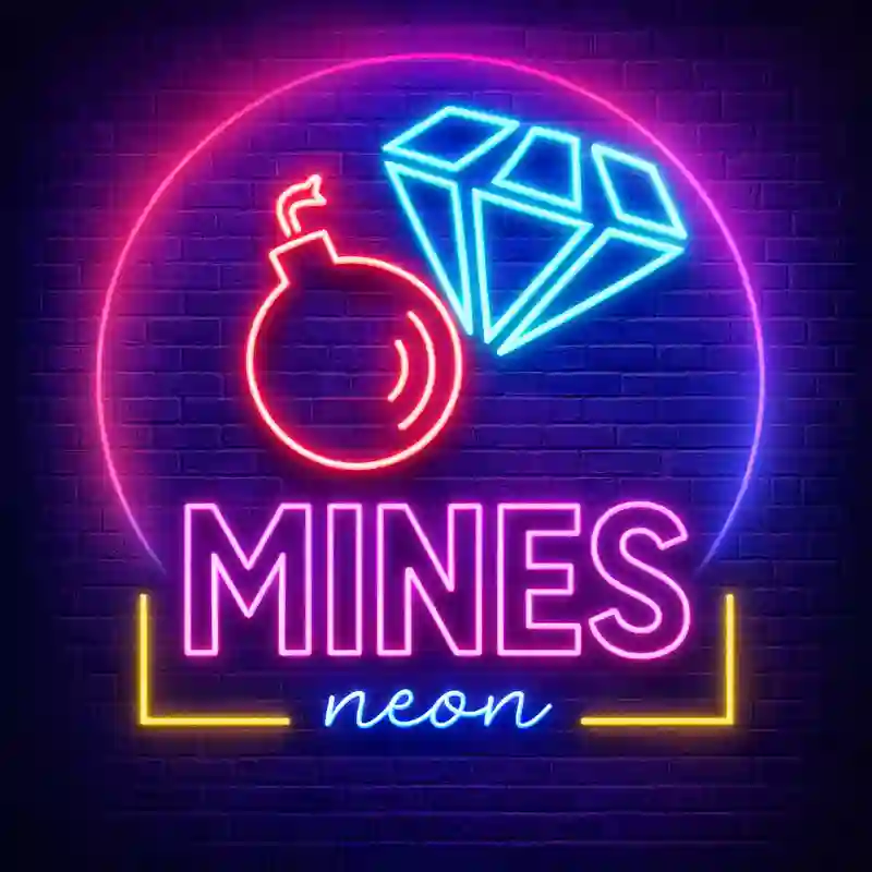 Mines Neon Casino Game