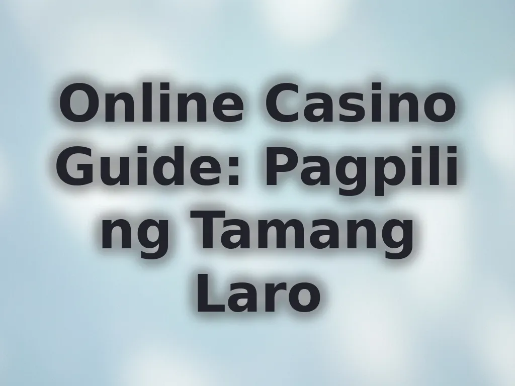 Kategorya ng casino